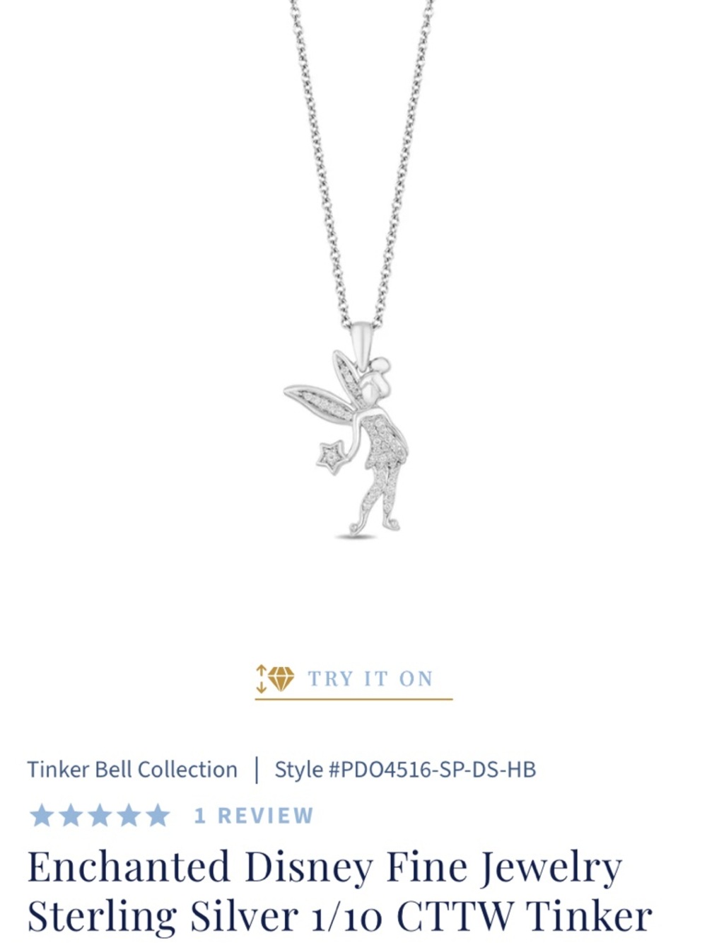 Diamond Tinker Bell - Picture 6 of 6